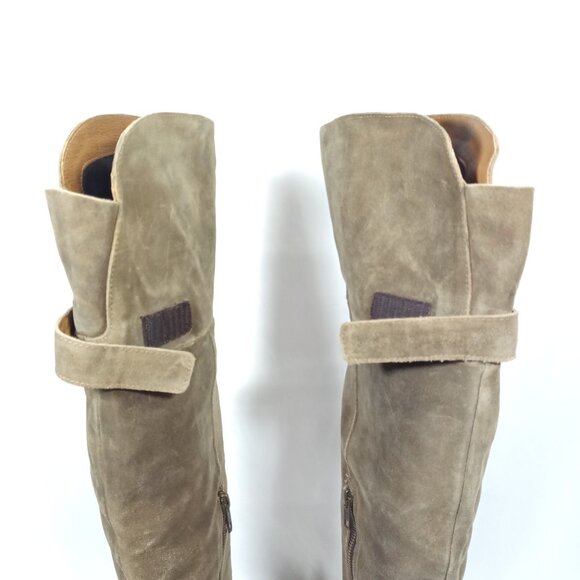 Born Tan Over the Knee Boots - Picture 5 of 14